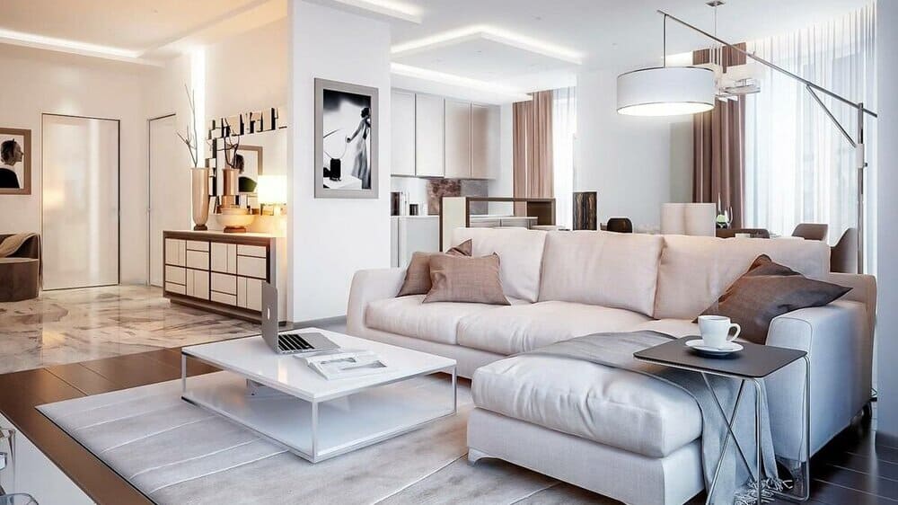 Дизайн квартиры в светлых тонах: как сделать интерьер современным, элегантным и уютным